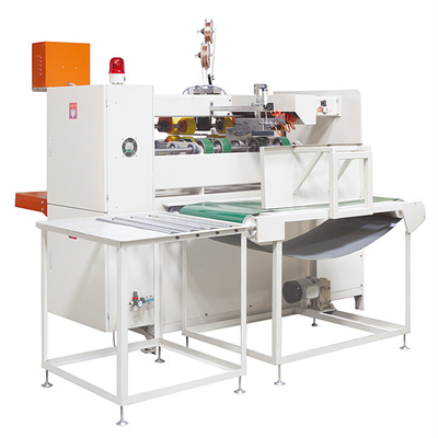 Διπλό Servo ημιαυτόματο High Speed Stitcher με πορτοκαλί χρώμα