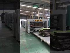 Προσαρμοσμένο χρώμα αυτόματο φάκελο Gluer Stitcher Εύκολη λειτουργία εξοικονόμηση ενέργειας